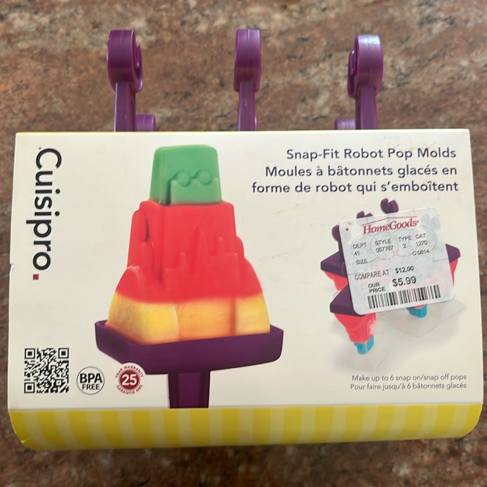 Robot pop mold